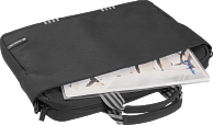 Сумка для ноутбука Defender Swift 15 - 16 черная, полосат ручки