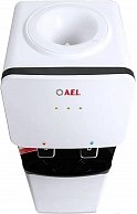 Кулер для воды AEL LD-AEL-85c белый, черный (шкафчик 7л)