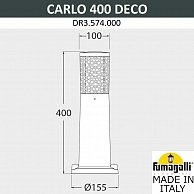 Наземный светильник Fumagalli Carlo Deco DR3.574.000.LXU1L