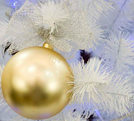 Ель искусственная GreenTerra Белая 2.2 м