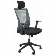 Офисное кресло Calviano BRUNO  grey/black (043003)