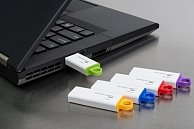 USB Flash Kingston 8GB USB 3.0 DataTraveler I G4,  white/yellow DTIG4/8GB