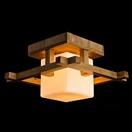 Светильник Arte Lamp Woods A8252PL-1BR белый, коричневый