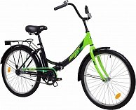Подростковый велосипед AIST Smart 20 1.0  черно-зеленый 2019