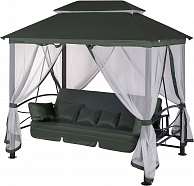 Качели садовые Удачная мебель Пальмира A31BL.T01  (зеленый)