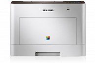 Принтер Samsung Color Laser Printer CLP-680ND бело-черный