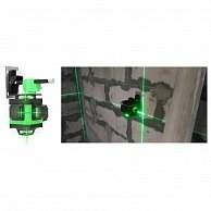 Уровень лазерный самовыравнивающийся Zitrek LL16-GL-Cube зеленый луч