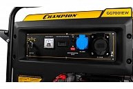 Генератор Champion G7001EW (6,8/7,5кВт OHV 17лс 25л 88кг эл.старт колеса)