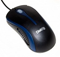 Мышь DIALOG MOP-10BU черно-синий