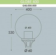 Плафон Fumagalli Globe 400 Modern G41.000.000.LYE27