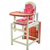 Стул-стол для кормления ВИЛТ BABYS PIGGY  Розовый