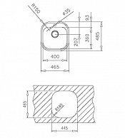 Мойка Teka Stylo 1C MTX 10107045