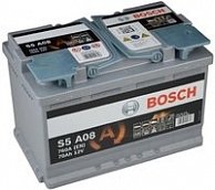 Аккумулятор BOSCH 0 092 S5A 080 19.5/17.9 евро  ( 70Ah)