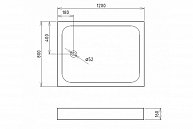 Душевой поддон Gemy ST13T