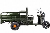 Грузовой электротрицикл RuTrike D4 1800 60V1500W Зеленый-2493