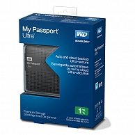 Внешний жесткий диск WD My Passport Ultra WDBJNZ0010BTT-EEUE (1000Gb) титан