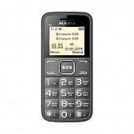 Мобильный телефон Maxvi B2 DS  Grey