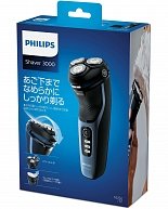 Электробритва Philips S3232/52 черный, синий