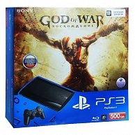 Игровая приставка Sony PlayStation 3 Super Slim 500Gb + God of War Ascension