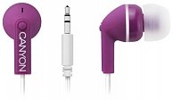 Наушнки Canyon CNS-CEP01P  Purple  fashion earphones