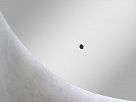 Зеркало Континент Alma LED 1000х700 ореольная теплая подсветка