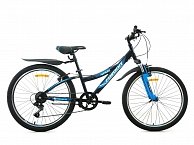 Велосипед Favorit SPACE 24V-AL черно/синий (SPC24V11BL-AL)