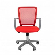Кресло CHAIRMAN  698  TW  (серый /красный)