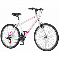 Велосипед Explorer CLASSY LADY 26/19  белый-розовый-серый