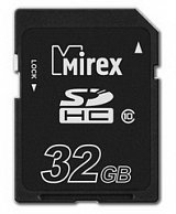 Карта памяти sdhc Mirex 32GB class 10 (13611-SD10CD32)
