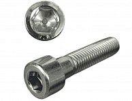 Винт М10х40 мм с внутр. шестигр., цинк, кл.пр. 8.8, DIN 912