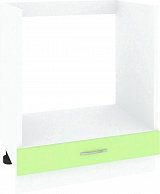 Шкаф под духовку  Кортекс-мебель Корнелия ЛИРА НШ60д Зеленый