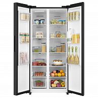 Холодильник с морозильником Korting KNFS 83177 X