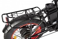Велогибрид Volteco  BAD DUAL NEW  (черный/красный)
