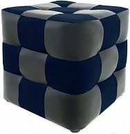 Пуф Бриоли Рубик L20-L18 (серо-синий)