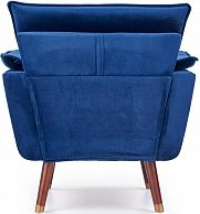 Кресло Halmar Rezzo темно-синий