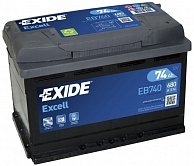 Аккумулятор Exide EXCELL EB740   74Ah