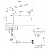 Смеситель Lemark Allegro LM5906CW