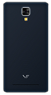 Мобильный телефон Vertex Impress Jazz темно-синий/серебро