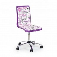 Кресло компьютерное  Halmar FUN7  фиолетовое (V-CH-FUN_7-FOT)