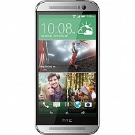 Мобильный телефон HTC One (M8) silver RUS