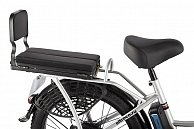 Велогибрид  Green City e-ALFA Fat серебристый