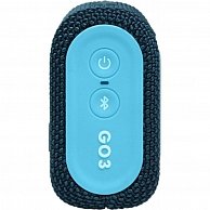 Портативная акустика JBL Go 3 Blue Coral Синий JBLGO3BLUP