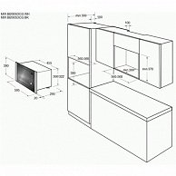 Встраиваемая микроволновая печь Cata MW BI2005DCG BK