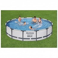 Каркасный бассейн Bestway Steel Pro MAX  427 х 84 см, комплект (56595)