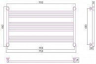 Полотенцесушитель водяной Сунержа Богема L 600х1100 00-0202-6011