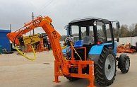 Мини-экскаватор навесной БЛ-21 на сельхознавеску трактора Беларус 320