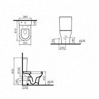 Унитаз Vitra Zentrum (9012B003-7202)