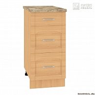 Шкаф-стол  Кортекс-мебель Корнелия РЕТРО НШ40р3ш Ольха, Мадрид