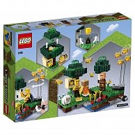 Конструктор LEGO  Minecraft Пасека зеленый; коричневый; белый; желтый 21165