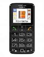 Мобильный телефон TeXet TM-B112  серый (без крэдла)